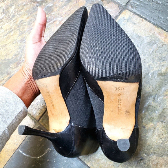 Manolo Blahnik ankle high heels boots - Picture 2 of 9